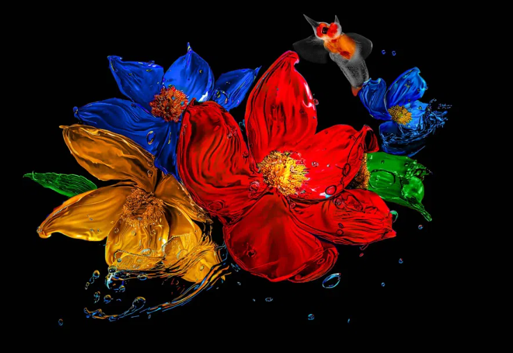  More than a billion hues of vivid color